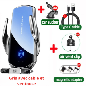 Chargeur Téléphone pour Voiture 3 en 1 Rapide