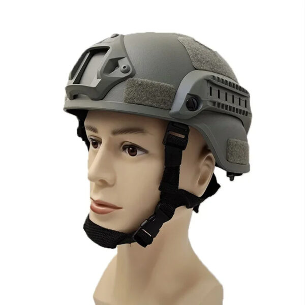 Casque militaire airsoft gris