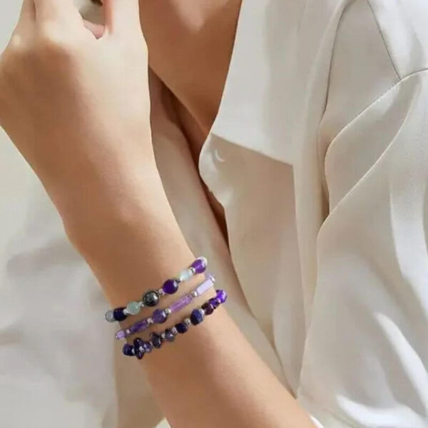 Set de 3 Bracelet en Pierre Naturelle