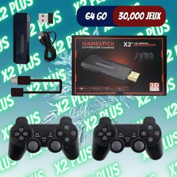 Console de Jeu Vidéo X2 Plus 64GB