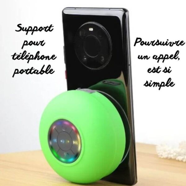 Mini haut-parleur sans fil Bluetooth 5.0 sous la douche