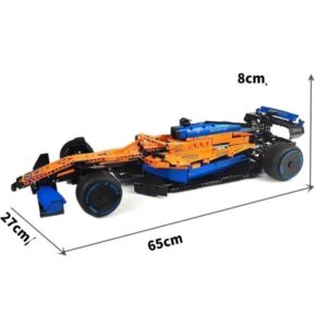 Instructions détaillées incluses pour le montage de la McLaren F1 LEGO.