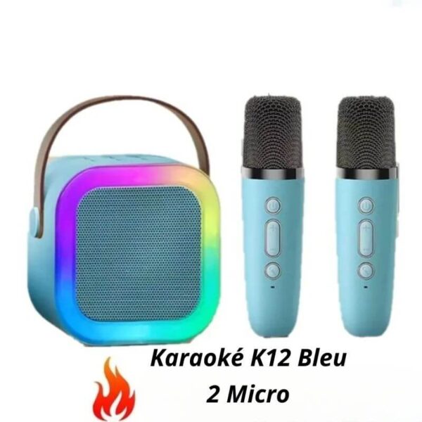 Karaoké bluetooth K12 Rose 2 Micros