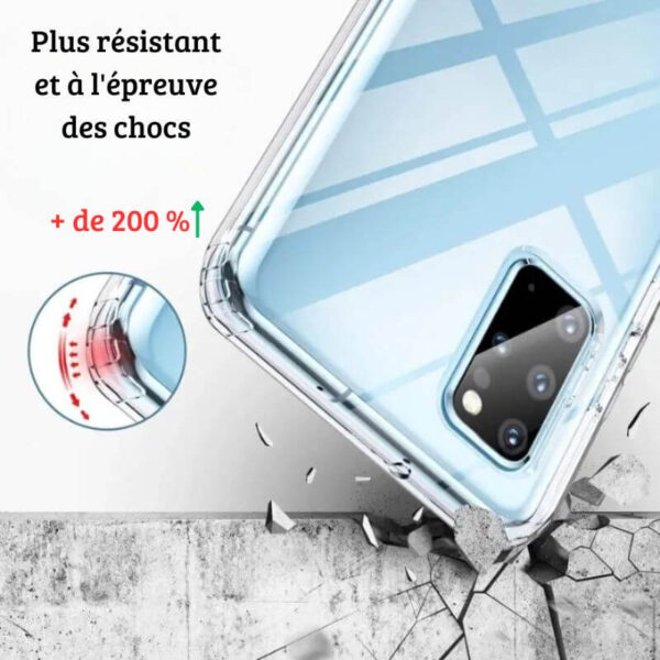 Coque anti choc et anti-poussière pour Samsung Galaxy S8