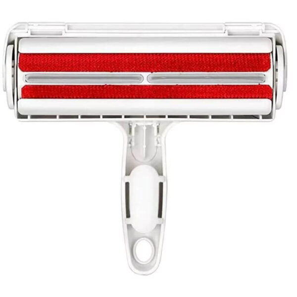 brosse anti poils et cheveux rouge