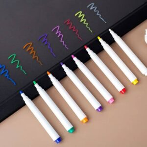 Marqueur effaçable à craie liquide 12 couleurs pour tableau noir