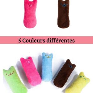Peluche interactive pour chat, stimule l’instinct de chasseur