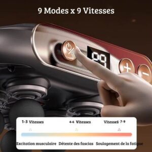 Réglages de vitesse pour une intensité sur-mesure