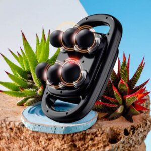 Pistolet de massage musculaire avec 6 têtes