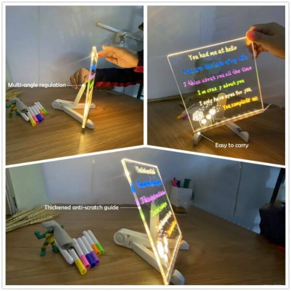 Veilleuse LED interactive pour enfants et adultes