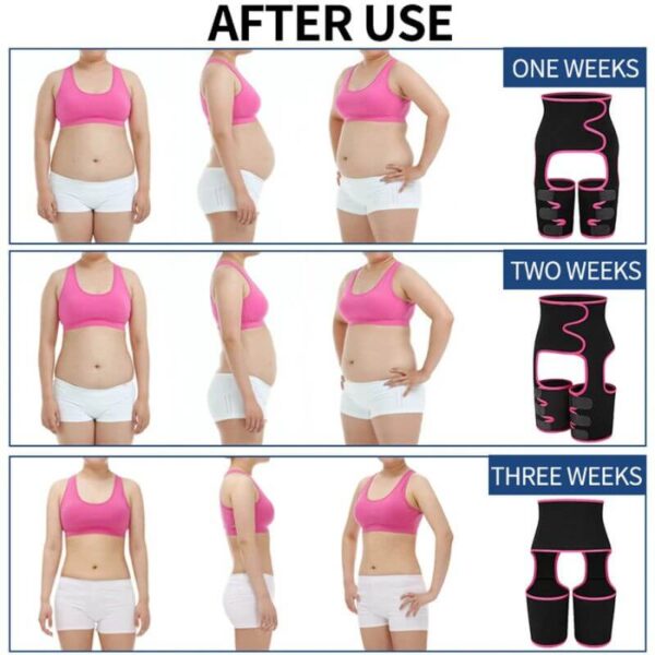 Body shaper avant/après - Transformation silhouette