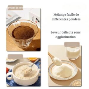 Tasse USB avec moteur silencieux et longue autonomie