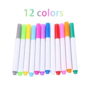 Marqueur Effaçable à Craie Liquide 12 Couleurs