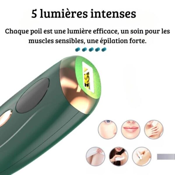 Épilateur laser IPL 990000 flashs