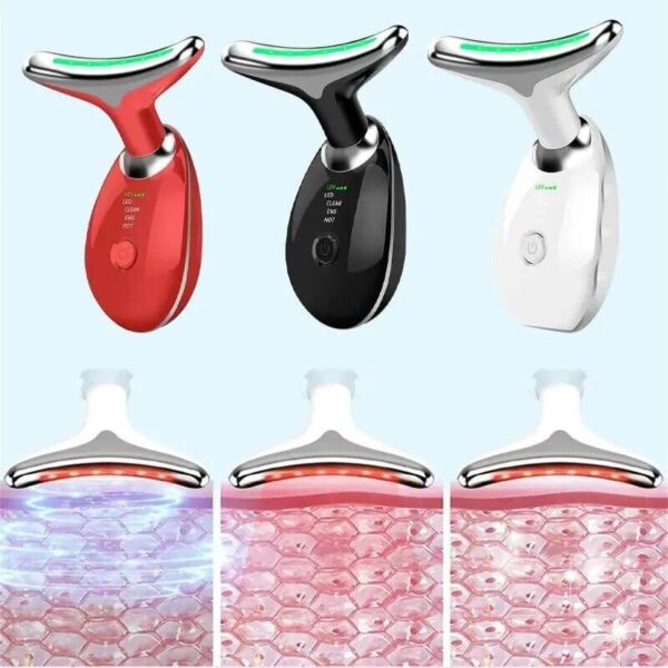 Massage thermique 45°C pour absorption des soins du visage