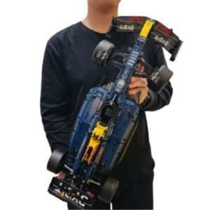 Vue aérienne du modèle assemblé