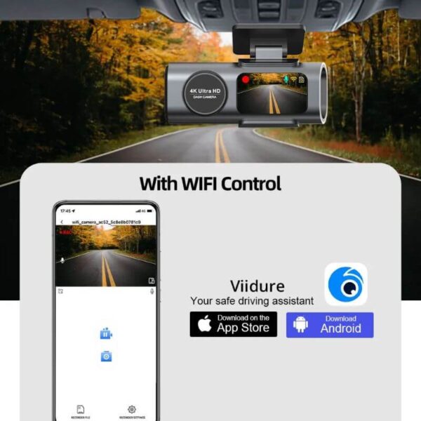 Connexion Wi-Fi et contrôle via application mobile