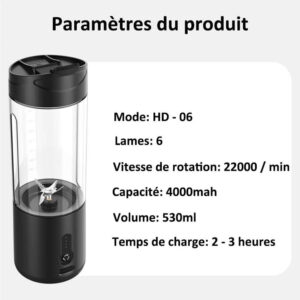 blender smoothie 530ml