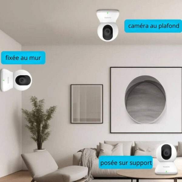 Intégration de la caméra avec Alexa et Google Home