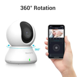 Caméra en rotation à 360° pour une couverture complète